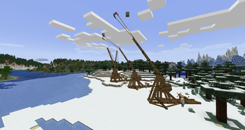 Trebuchets Fireing