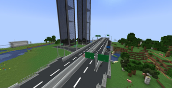 Expressway build by the author