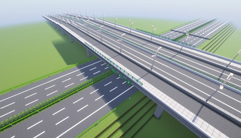 Expressway overpass