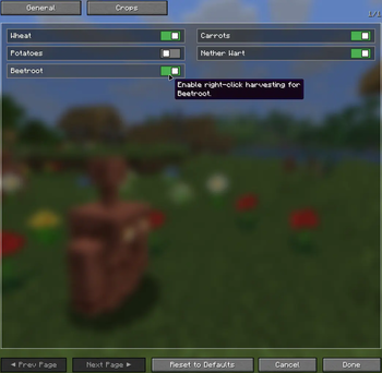 Individual Crops