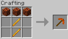 Smelter Pickaxe Recipe