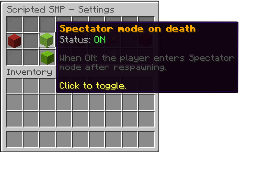 Spectator mode on death
