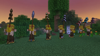 All spears.