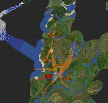 Tornado Paths - Made with Frontier/Journey Map.
