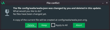 Advanced conflict management