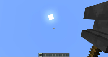 First person view of the model