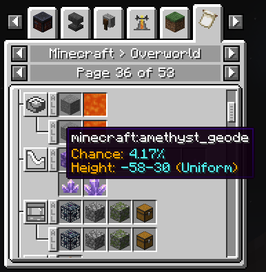 Advanced Worldgen Info (AWI) — screenshot 1