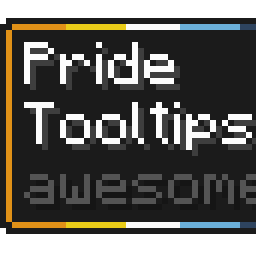 Aromantic Asexual Pride Flag Tooltip (Frame-only 5-Color)