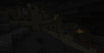 Sandstone Mineshaft in Sandy Caves