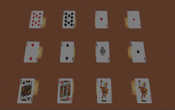 Some cards from pack