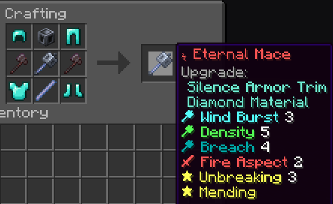 crafting mace