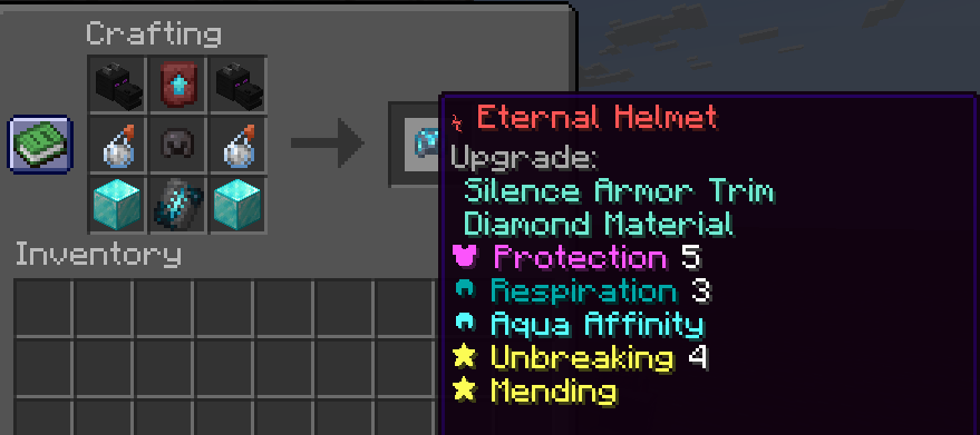 crafting helmet