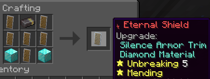 crafting shield