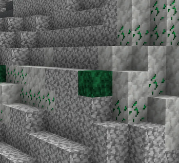 Fluorite ore in Calcite