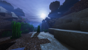 Underwater on version v1.9.1 of the pack