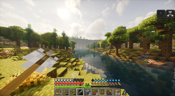 Survival HUD example