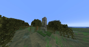 Swamp villager statue