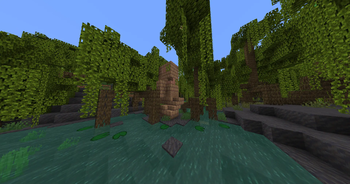 Mangrove swamp villager statue