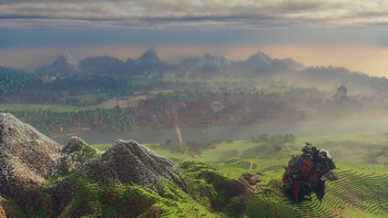 World building (Howl's Moving Castle)