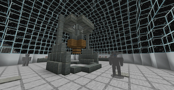 Cybermen in a Moon base