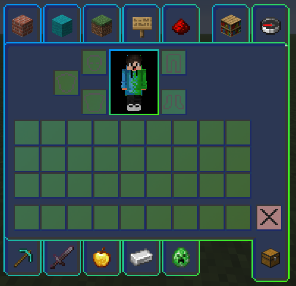 Default Green Blue Theme
