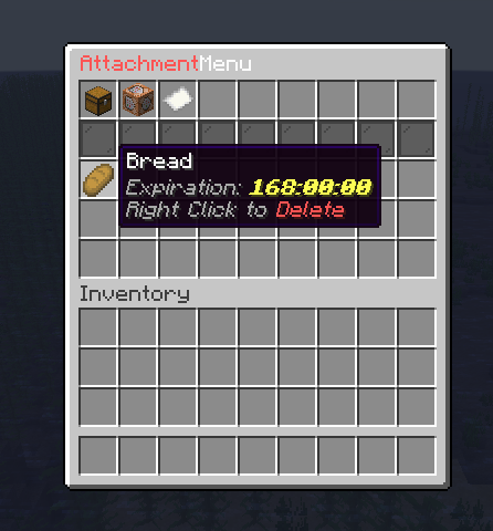 Bread attachment