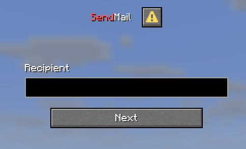 Send mail menu