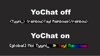 YoChat off/on
