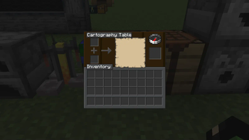 Cartography Table GUI