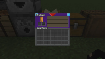 Enchanting Table GUI