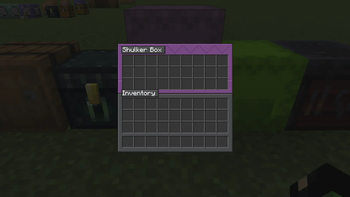 Shulker Box GUI