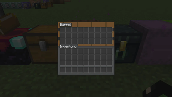 Barrel GUI