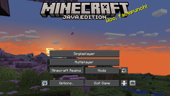 Main Menu