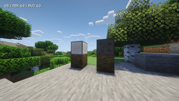 The two main boulders