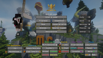 Server Menu