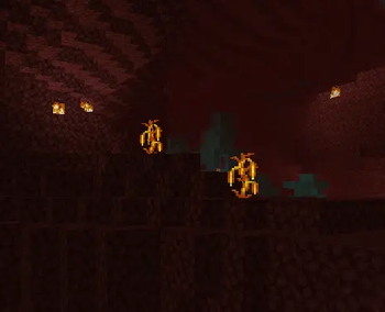 Ember Lillies in the nether