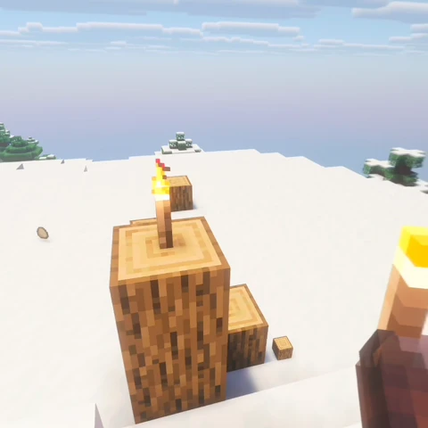 Скриншот игрового процесса мода VR Throwing Extensions: персонаж устанавливает факел.