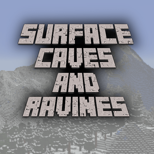 Lithosphere Surface Caves and Ravines