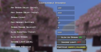 Configurable Settings