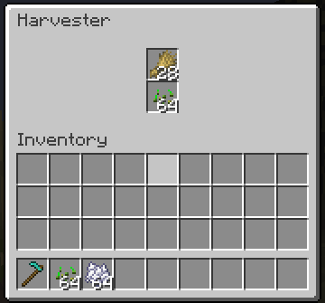 harvester gui