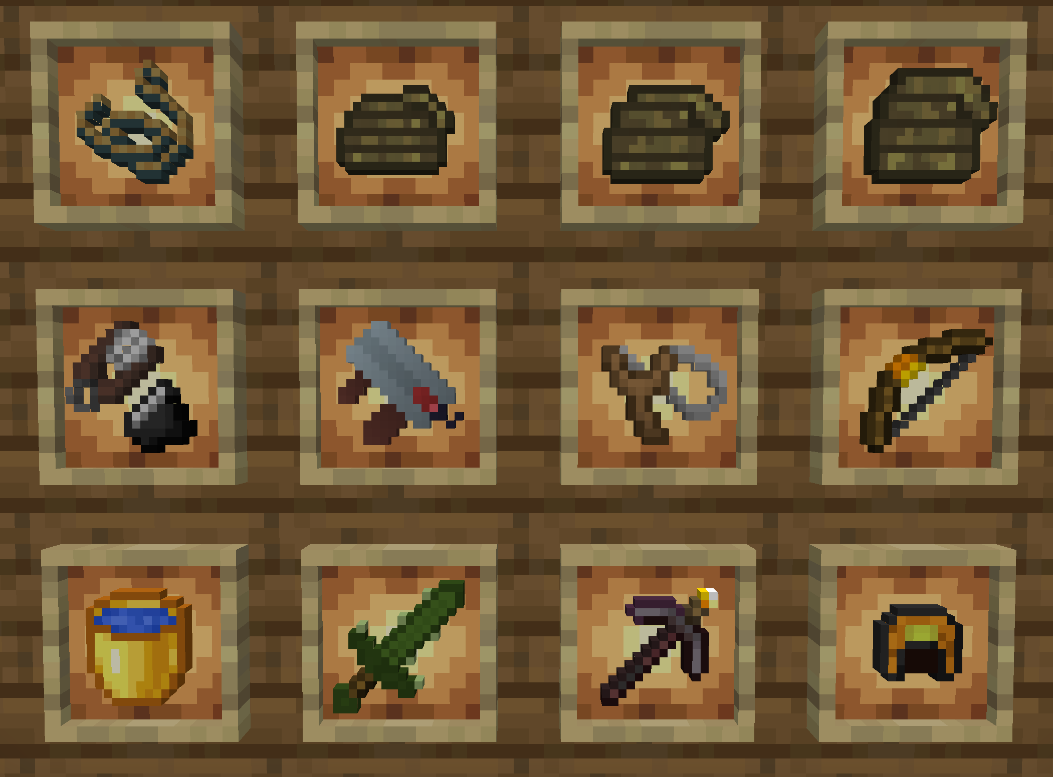 This does not include every item in the mod