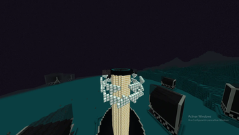 Necrozma tower in Ultra Megalopolis