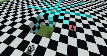 Chessboard with Wormhole