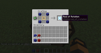 Rod of Rotation Recipe