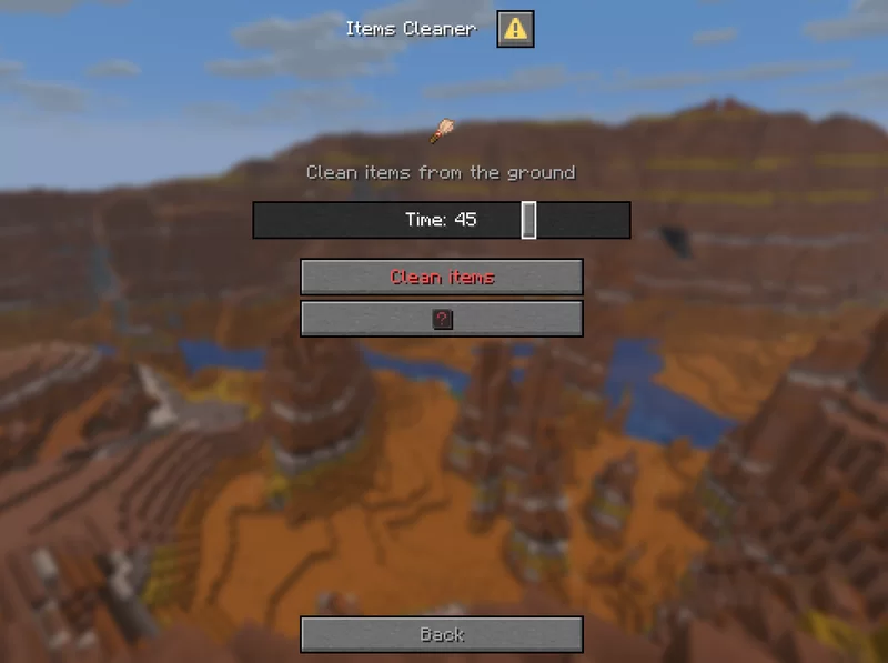 Items cleaner