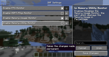 Config Screen