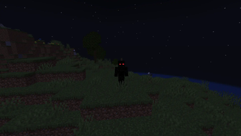 A dark shadow monster.