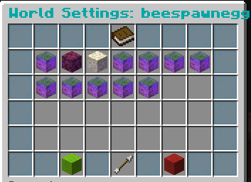 World Restrictions (Settings for Item)