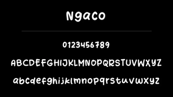 Ngaco Font