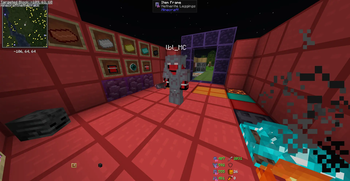 The look while you in netherite gear.